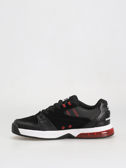 DC Shoes Versatile White Black Athletic Red US SIZE Skate Sneakers