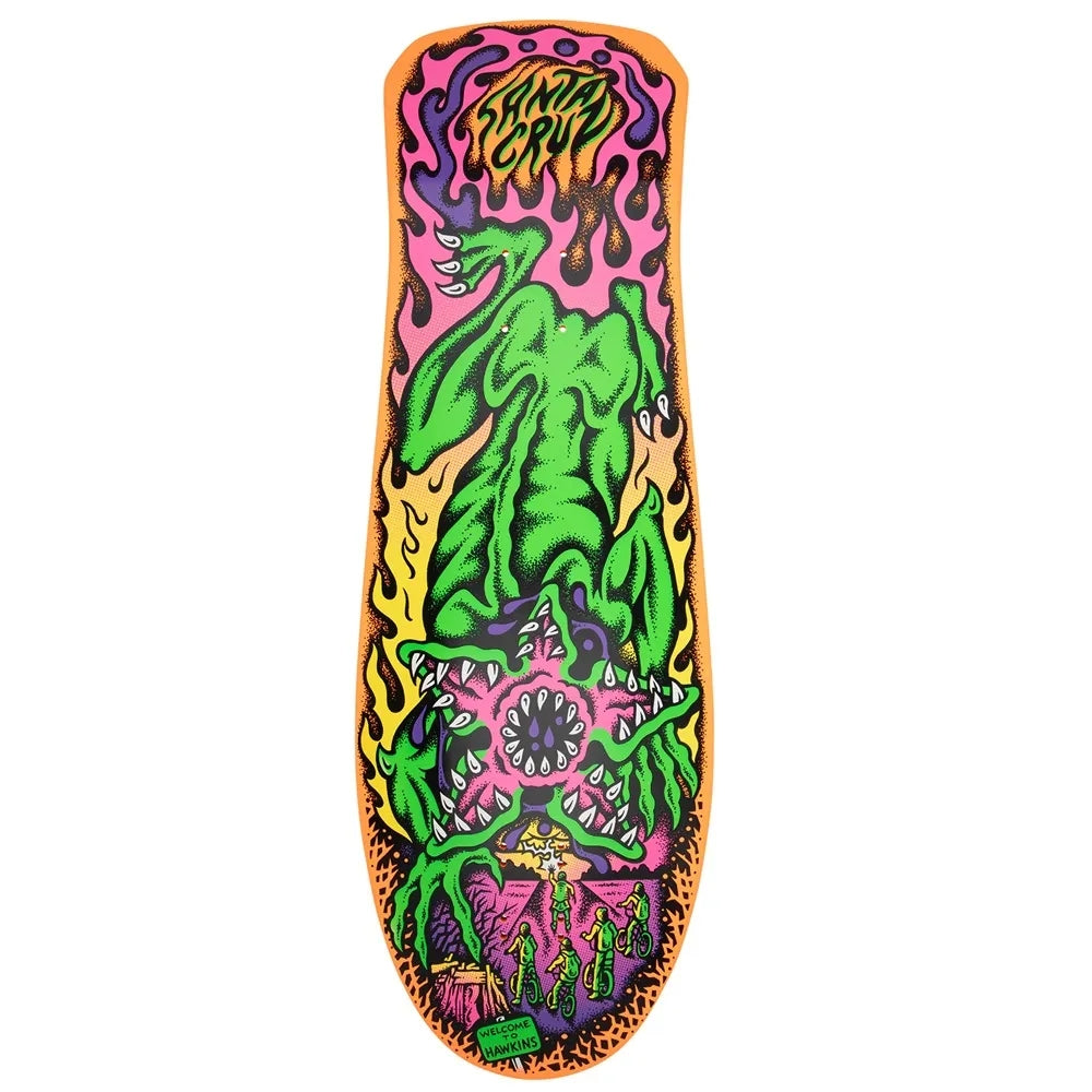 Santa Cruz Deck Stranger Things Salba Demogorgon 10.03" (Glow in the dark)