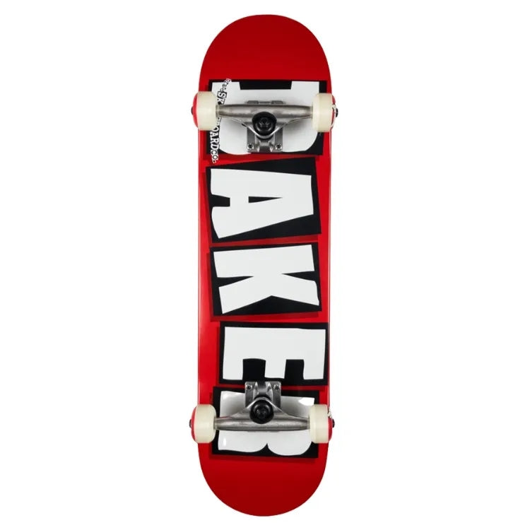Baker Complete Skateboard OG Logo White 8.475" Unassembled