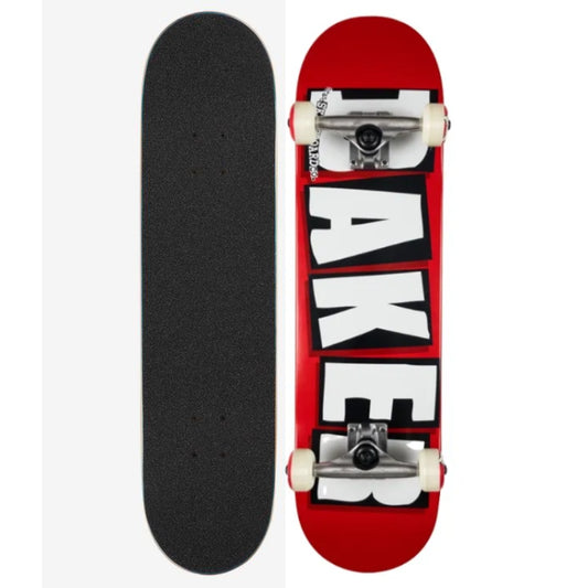 Baker Complete Skateboard OG Logo White 8.475" Unassembled