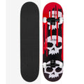 Zero Complete Skateboard 3 Skull Blood Black White Red 8 5 Unassembled