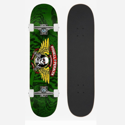Powell Peralta Complete Skateboard Winged Ripper Green 8"