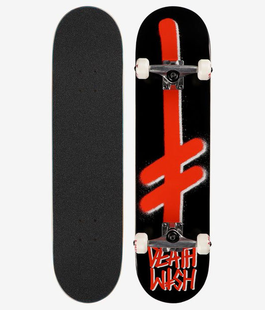 Deathwish Complete Skateboard OG Gang Logo 8" Unassembled