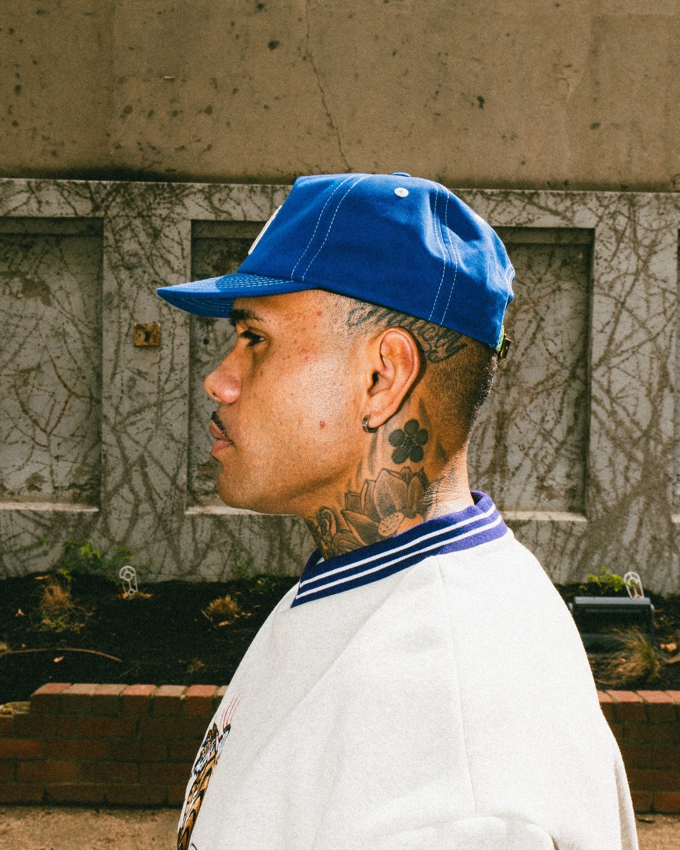 ICHPIG Monogram Ball Cap - Royal Blue