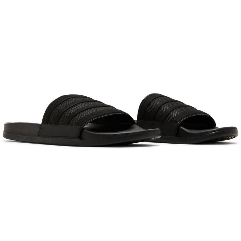 Adilette Comfort Slides Core Black / Core Black Slip On Sandals Unisex Shoes