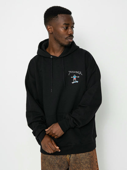 Thrasher Hood Gonz Mini Logo Black Art By The Gonz Skateboard Jumper Sweater