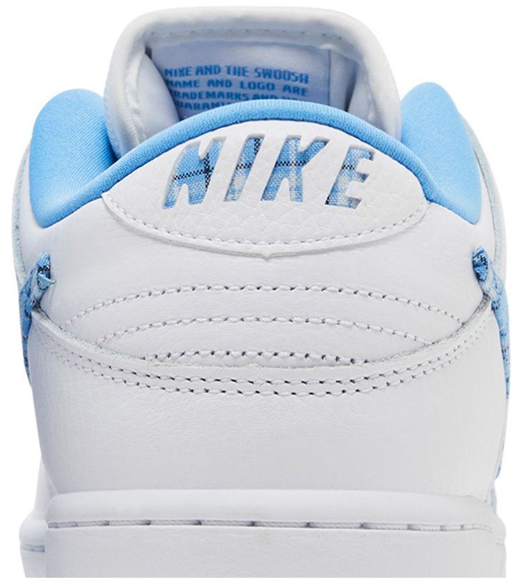 Nicole Hause x Nike SB Dunk Low White/University Blue-White US Size Shoes