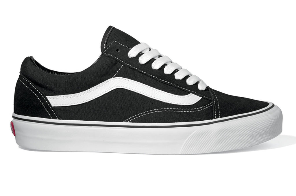 Vans Old Skool Black White Mens Skate Shoes