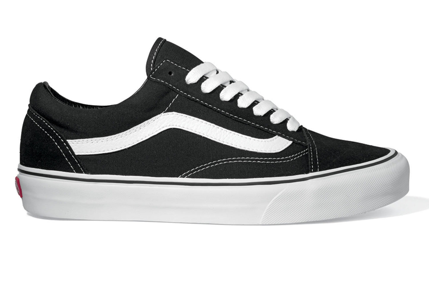 Vans Old Skool Black White Mens Skate Shoes