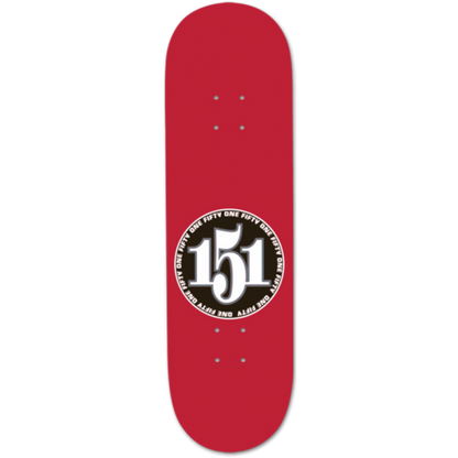 151 Deck 7.5 Team Red