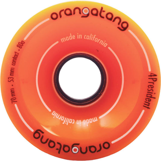 Orangatang Wheels 4President 70mm 80a Orange