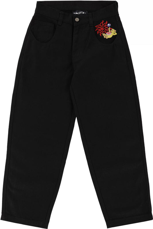 WKND TUBES JEANS WASHED BLACK Skate Free Post Aust WEEKEND