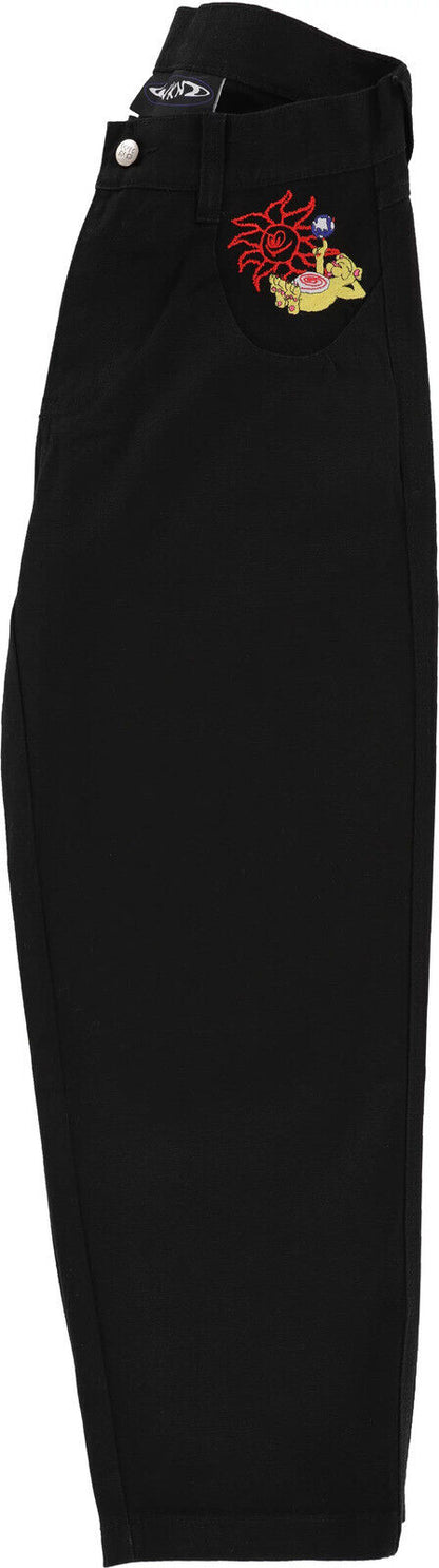 WKND TUBES JEANS WASHED BLACK Skate Free Post Aust WEEKEND