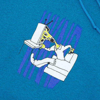 WKND channel 3 hoody hood hoodie saphire Skate Free Post Aust WEEKEND Skate Free