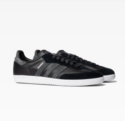 Adidas - Samba ADV Black / Carbon / Silver IG7572 Skate Shoes Originals US Mens