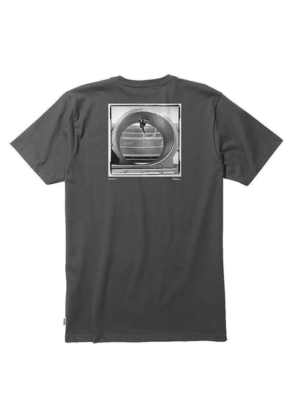 NIXON TONY HAWK LOOP S/S TEE size small CHARCOAL AUS SELLER