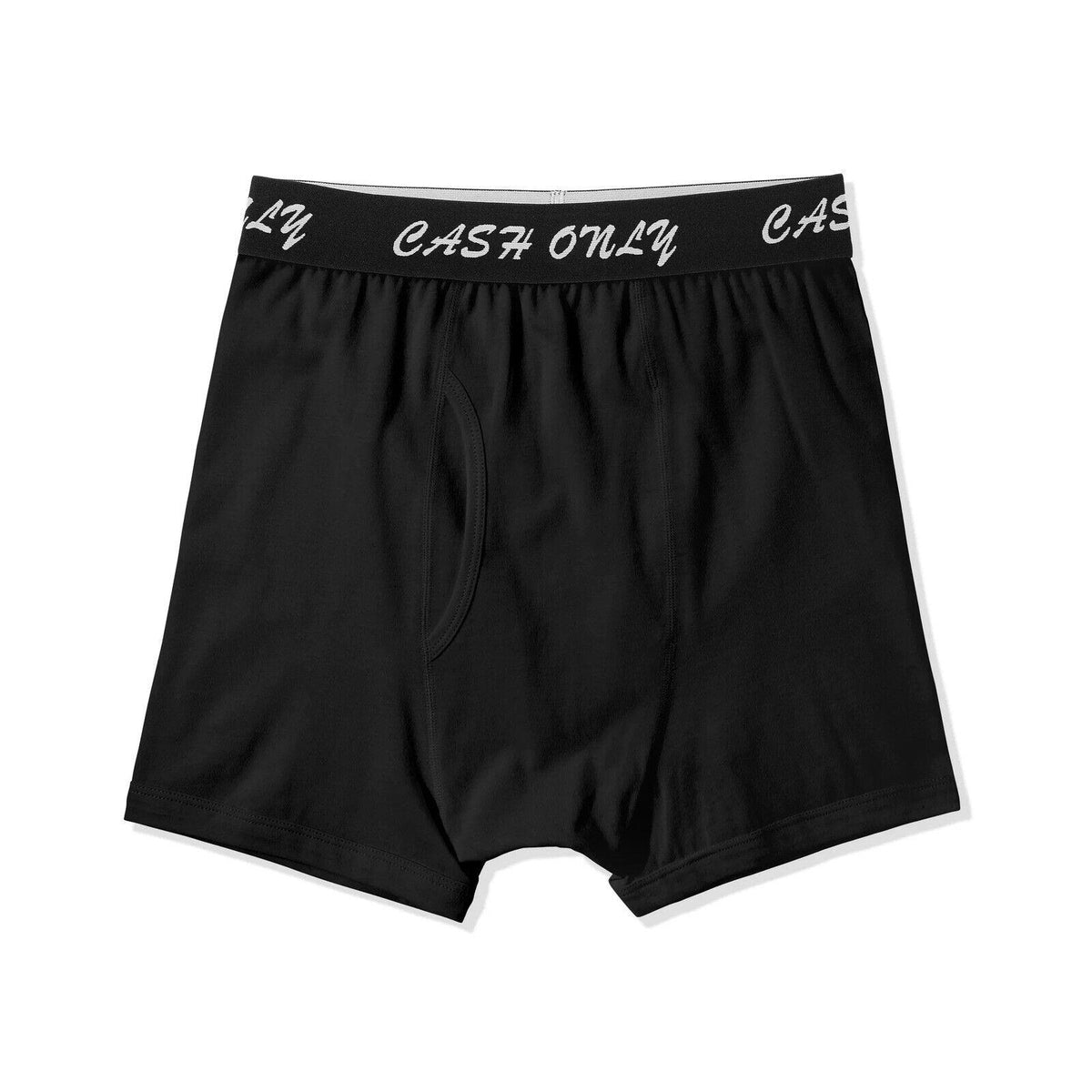 Cash Only Boxer Shorts Black