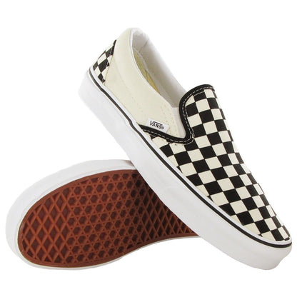 Vans Shoes Classic Slip-On Checker Board Black White CSO Sneakers