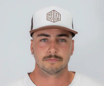 Next Door BROWN TRUCKER cap