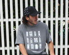 Next Door Logo Hat Cap Black Purple Contrast Stitch Skate Kingpin Store
