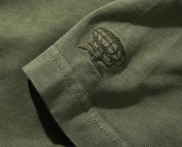 Butter Goods - Basic Tee Washed Army Shirt T-Shirt Short Sleeve