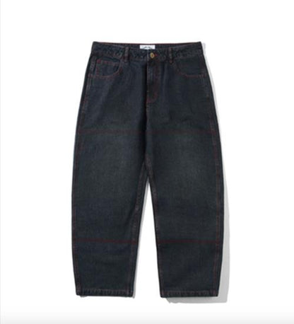 Cash Only - Aleka Denim Jeans. Washed Streaky Denim