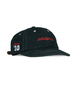 Ichpig Legacy 6 Panel Black Red Embroided