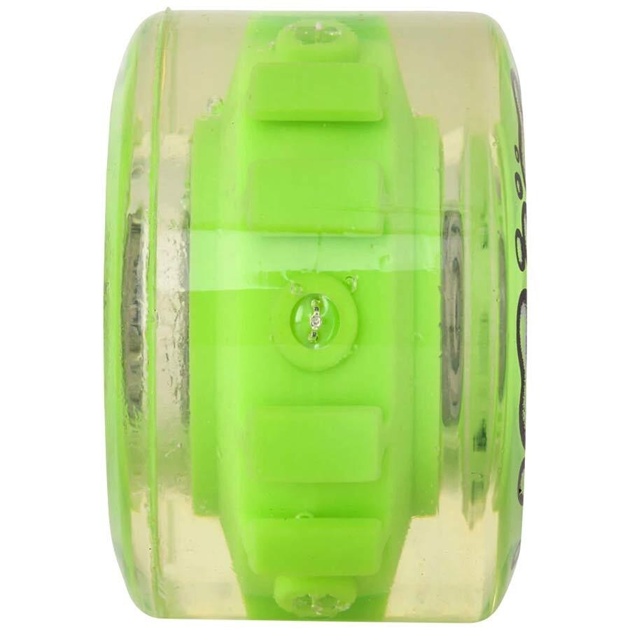 Santa Cruz - Slime Balls Light Ups 66mm 78a Slime Balls Skateboard Wheels Green