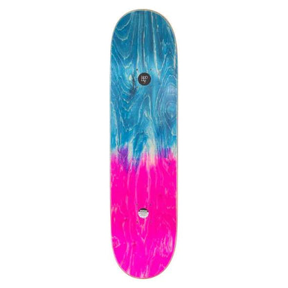 HoDDLE Deck Logo Stain Pink Blue 8.5"