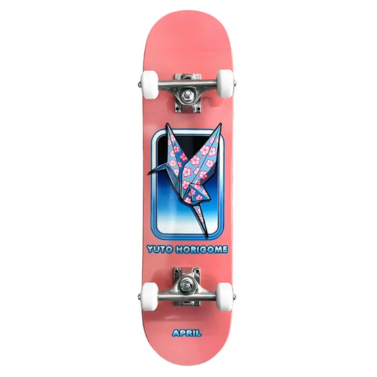 April Skateboards Complete Yuto Horigome Origami 7.25" Mini Skateboard