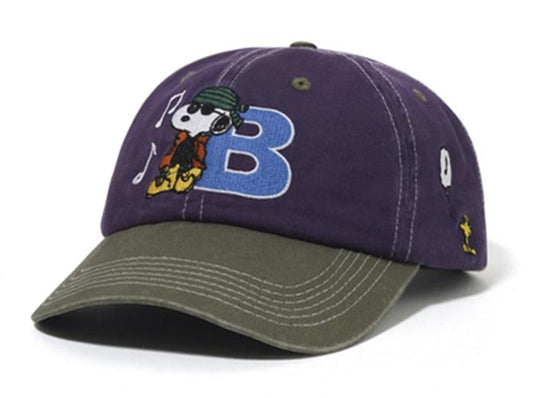 Butter Goods Music Snapback Purple / Fern 6 Pane Cap 6 Panel Cap Buttergoods Hat
