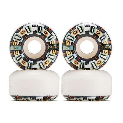 Blind Skateboard Wheels Round Space Navy 52mm V2 Wide