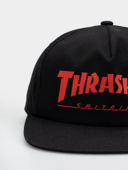 Thrasher x Spitfire Cap Snapback Black