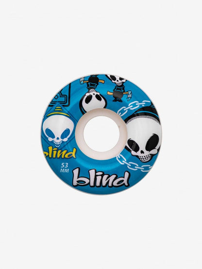 Blind Skateboard Wheels Random Reaper Blue 53mm