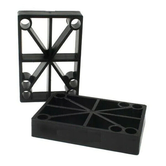 Modus Bearings Riser Pads Black 1/2" Inch Skateboard Truck Risers