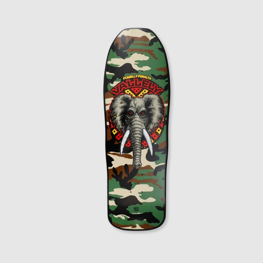 Powell Peralta MIKE VALLELY SKATEBOARD Elephant DECK CAMO 9.85" x 30"