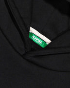 Ichpig Strike Cordless Jumper Black Pull Over Hoodie Hood Fleece Ichpig