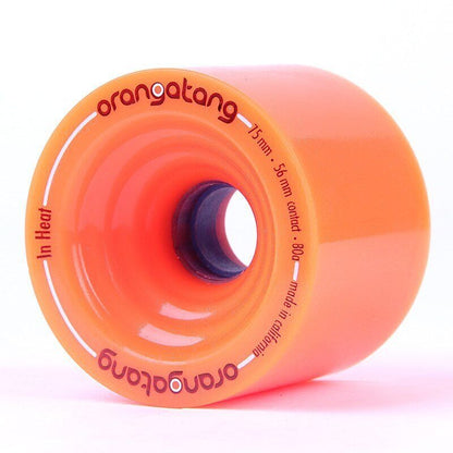 Orangatang Wheels In Heat 75mm 80a Orange