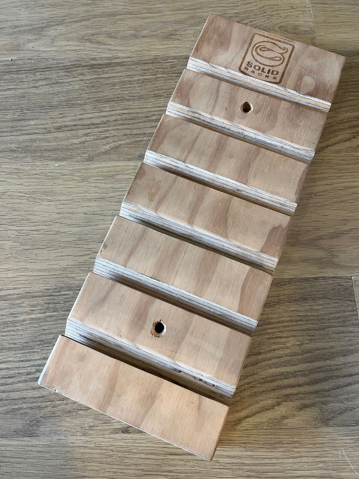 Solid Racks Skateboard Wall Display Rack For 6 Decks