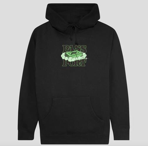 Pass Port Soap Hoodie Black Pass Port Passport