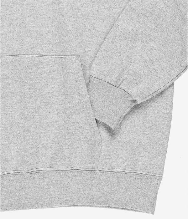 Thrasher Hood Gothic Heather Grey Skateboard Jumper Sweater