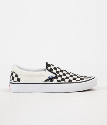Vans Shoes Classic Slip-On PRO Checker Board Black White CSO Sneakers