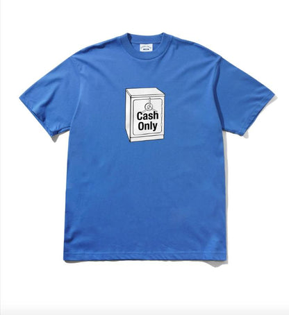 Cash Only - Cash Safe Tee, Royal blue