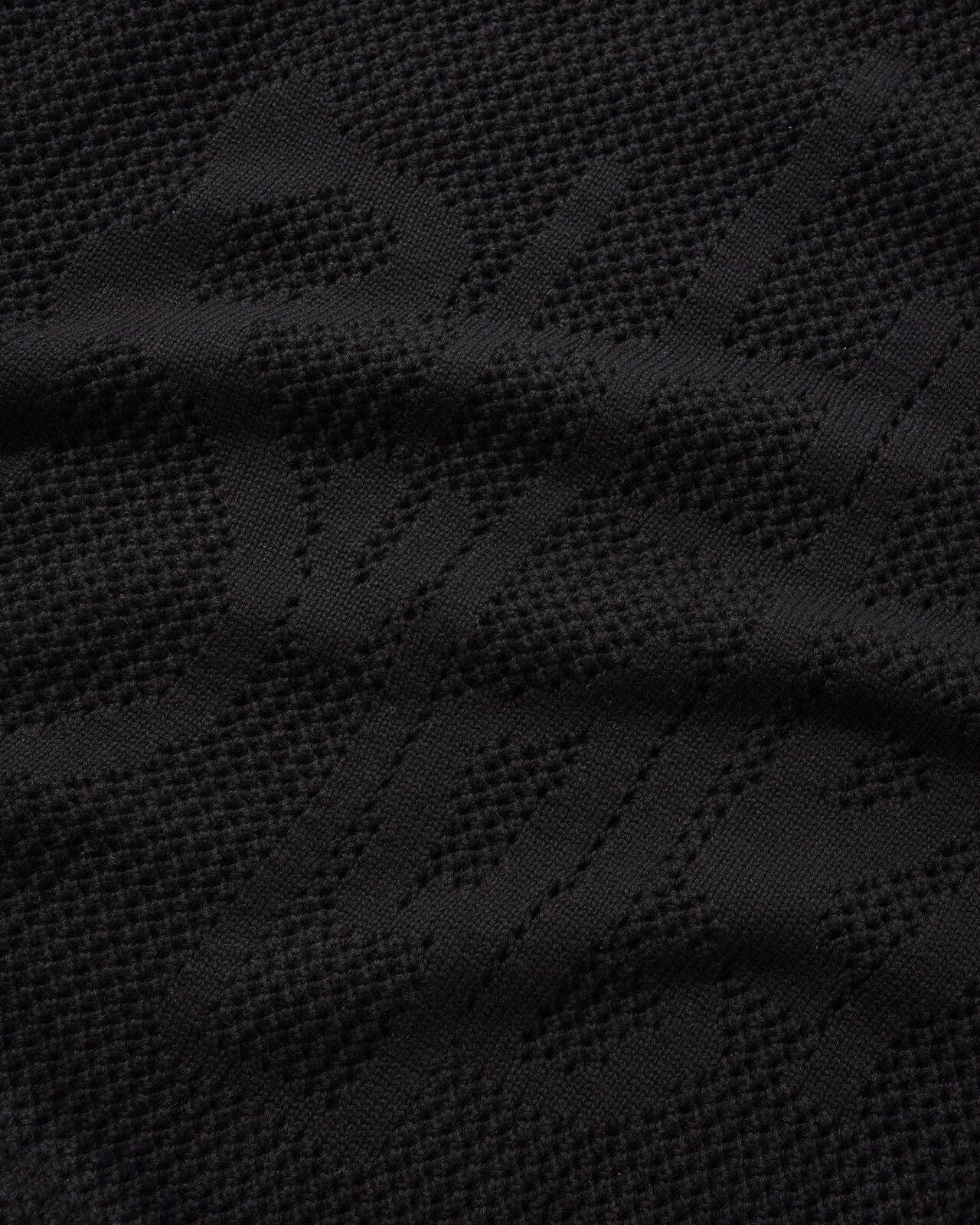 Butter Goods - Scribble Knit Sweater, Black Pull Over Knit Buttergoods Jumper