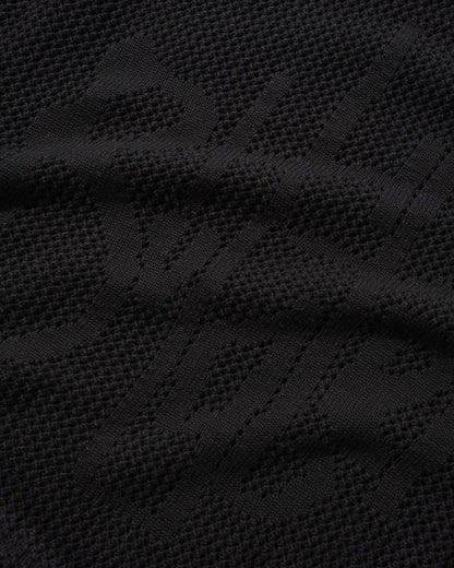 Butter Goods - Scribble Knit Sweater, Black Pull Over Knit Buttergoods Jumper