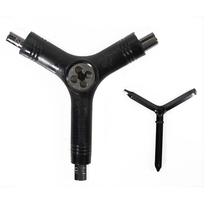 Pig Skateboard Wheels Skate Y Tool and Re-Threader Black