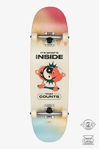 Globe Kids wide mid COMPLETE SKATEBOARD 8.25" Inner Balance