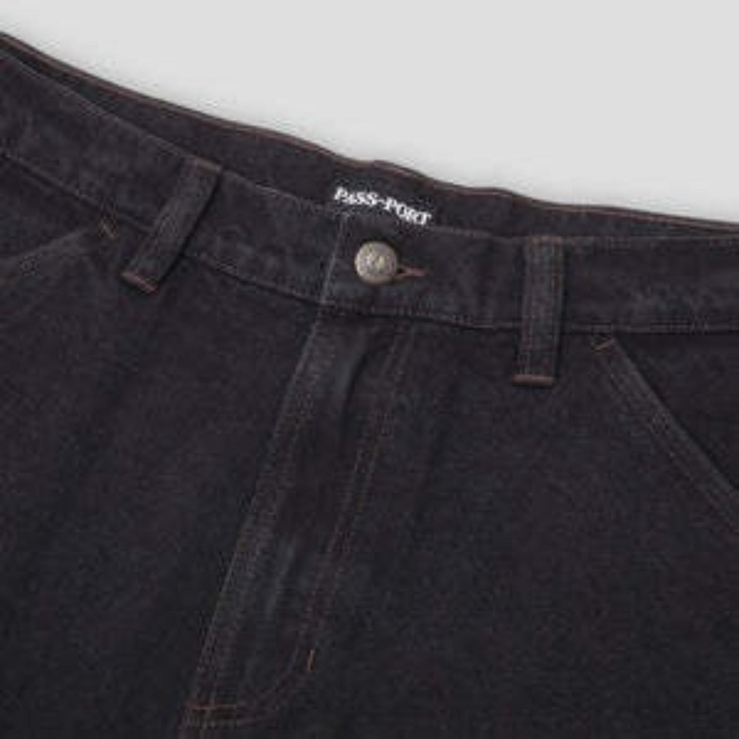 Passport Jeans Workers Club Denim Washed Black Pass~Port
