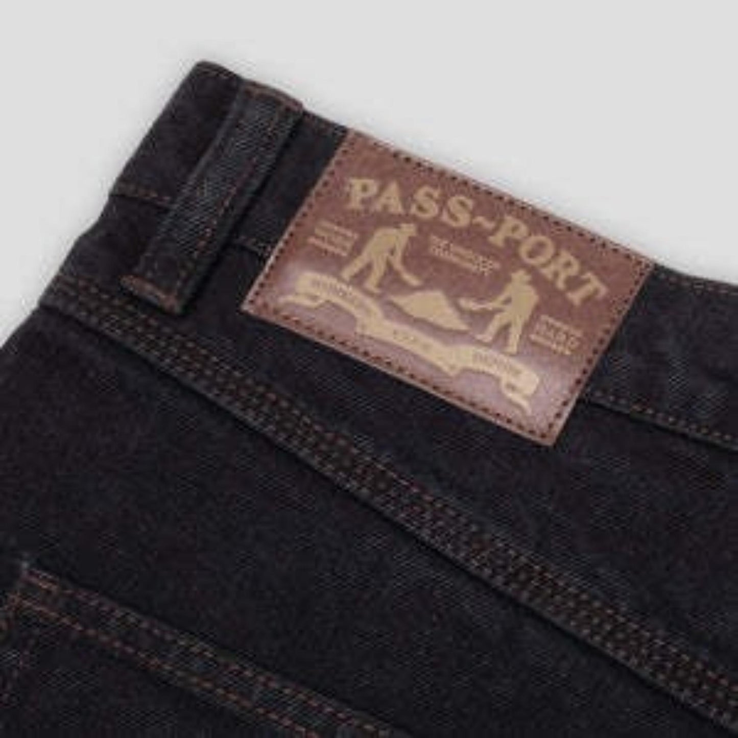 Passport Jeans Workers Club Denim Washed Black Pass~Port