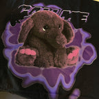 Call Me 917 Sonic Tee Call Me Shirt Black Purple Tee T Shirt